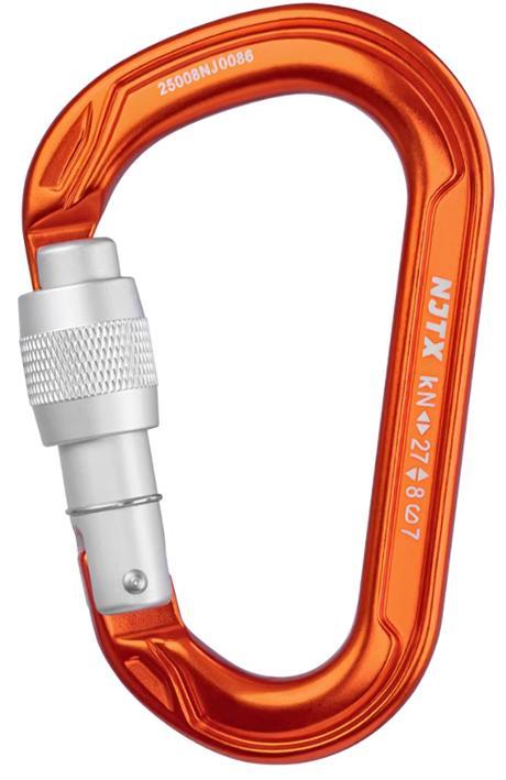 Aluminum Alloy Pear-Shaped HMS Carabiner Series