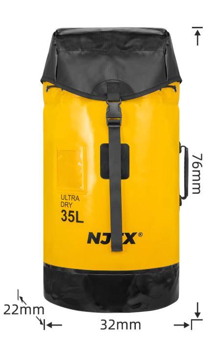 1000D Airtight Waterproof Multi-functional Rope Rescue Backpack