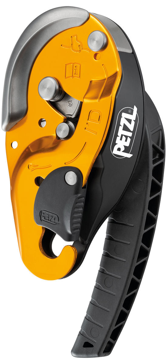 Petzl I'D S / I'D L / I'D EVAC Self-braking descender with anti-panic function