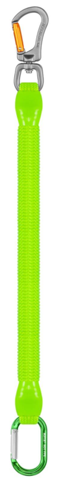 Universal Multifunctional Bungee Cord (Suitable for Knee Ascender System / Tool Lanyard Fall Protection・Multiple Carabiner Configurations・Black/Fluorescent Green)