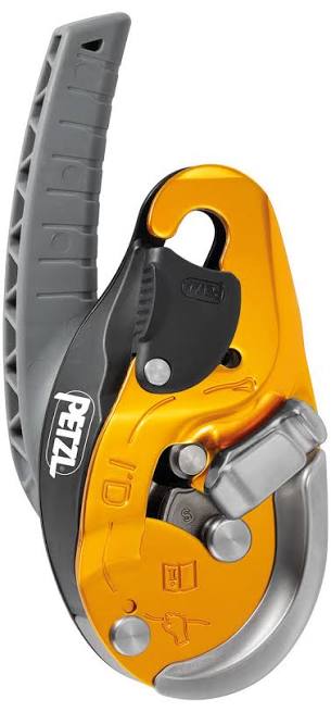 Petzl I'D S / I'D L / I'D EVAC Self-braking descender with anti-panic function